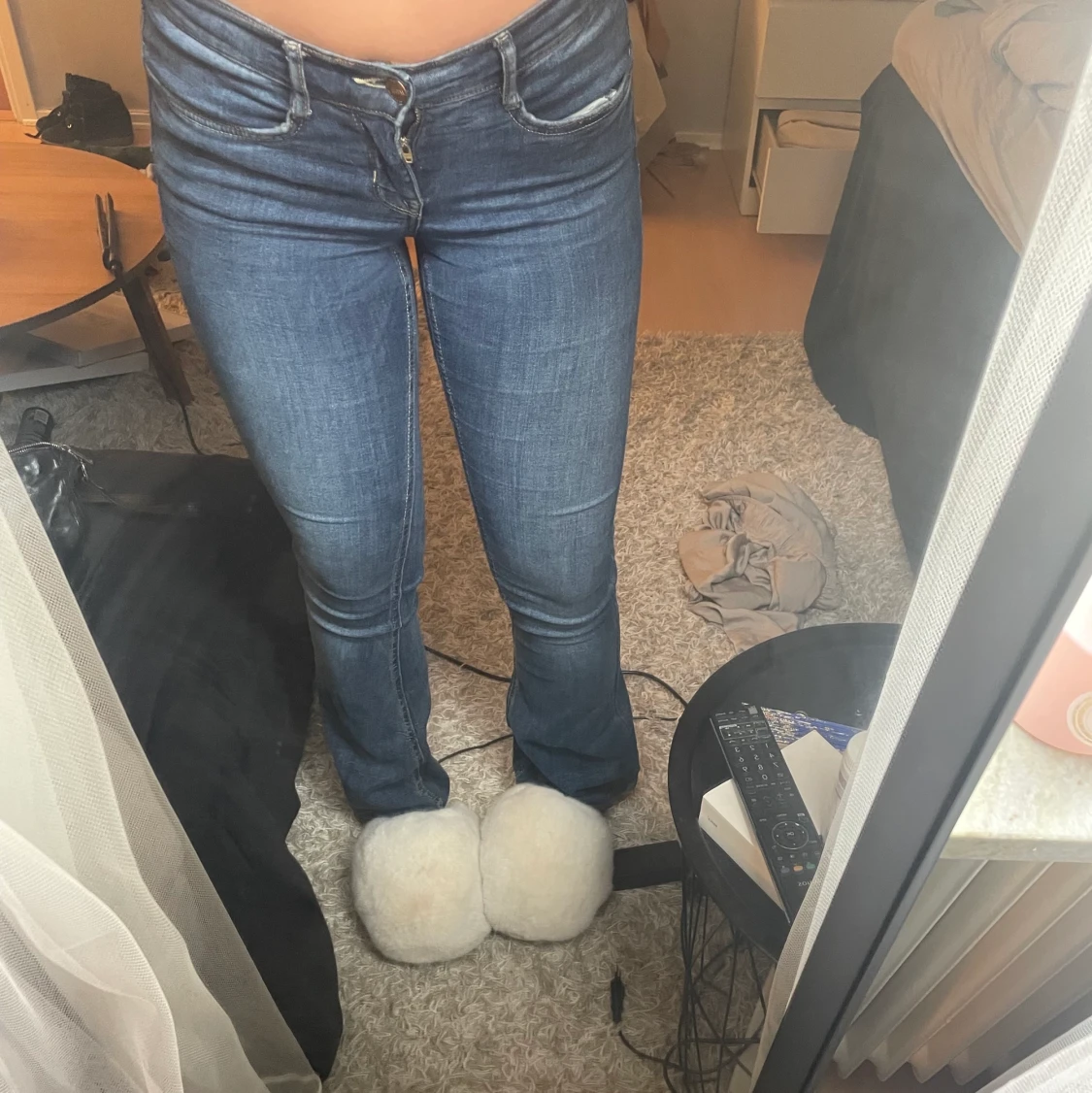 Lågmidjade jeans - 90