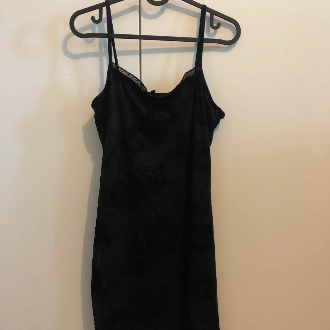 Svart klänning strl M