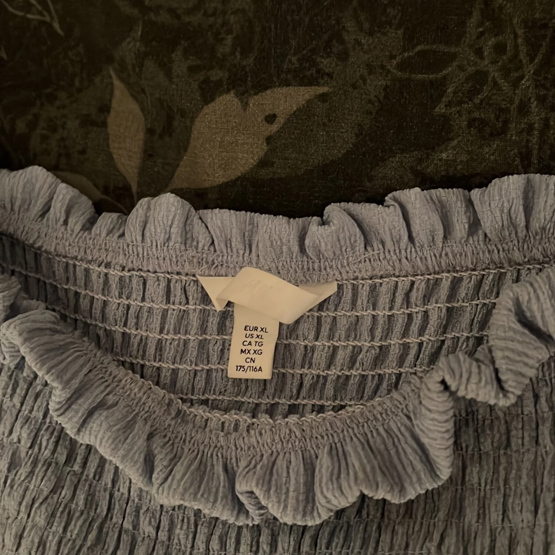 Blå medellång klänning  - 91