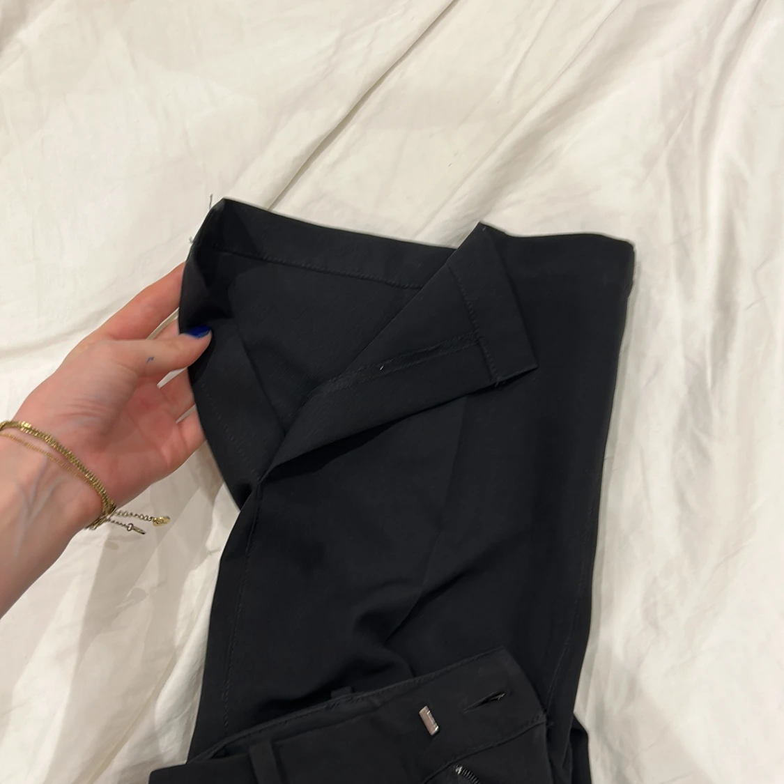 Lågmidjade kostymbyxor  - 90