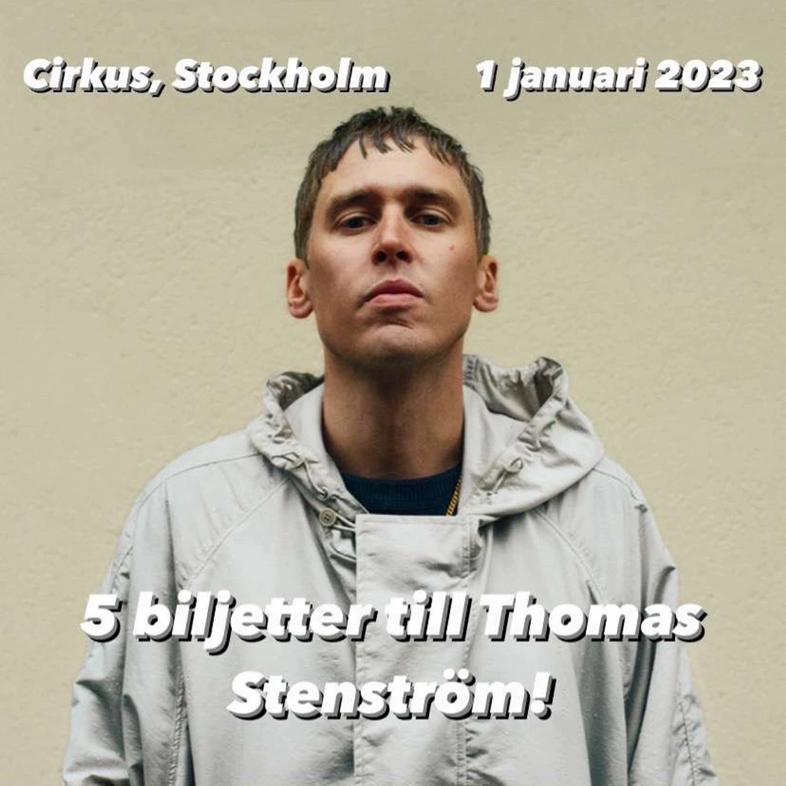 THOMAS STENSTRÖM BILJETTER!