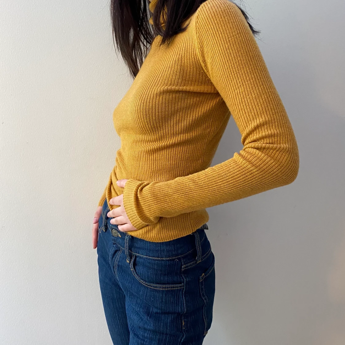 Gul polotröja💛 - 90