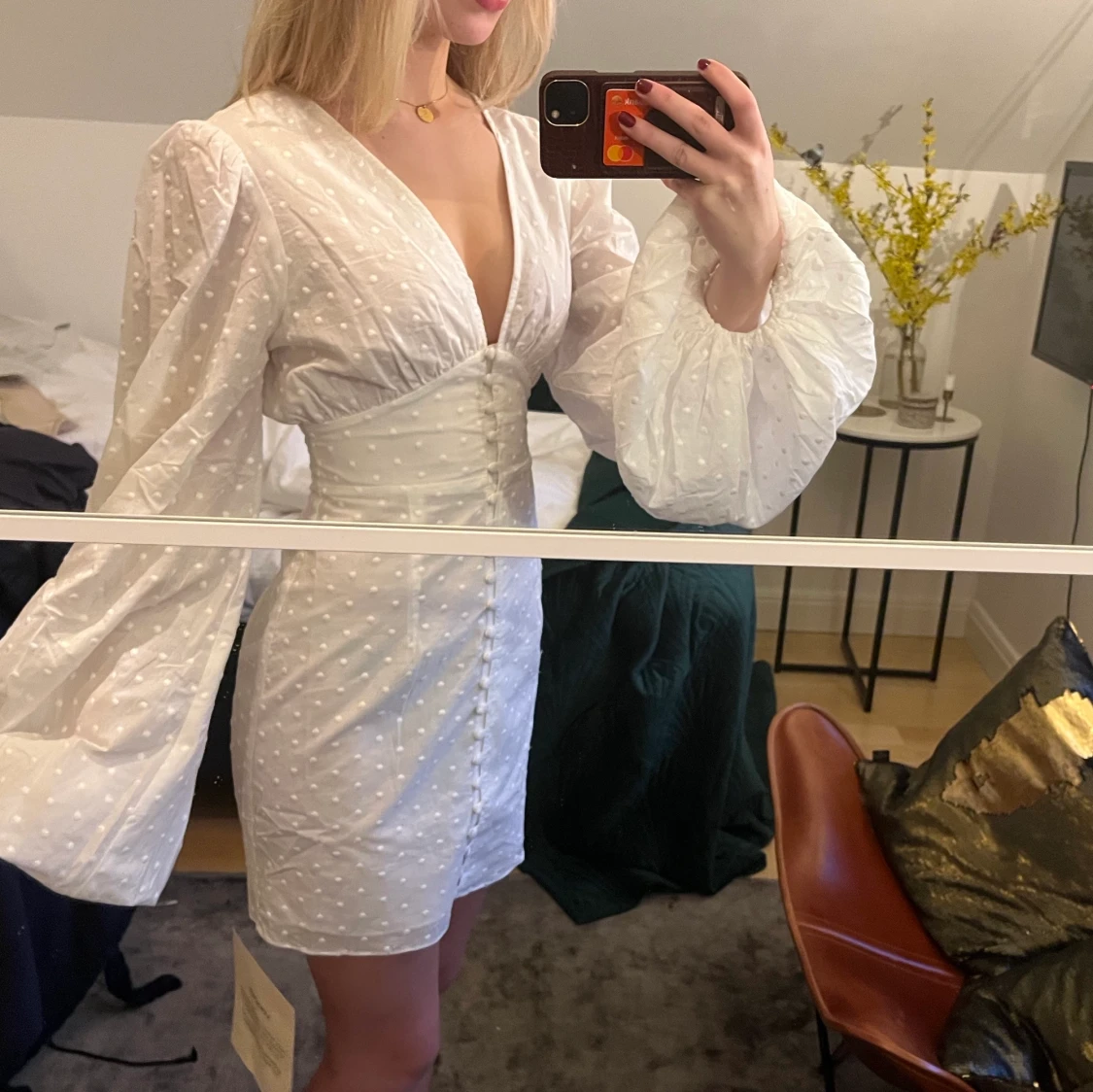 Florens Dress White - Adoore