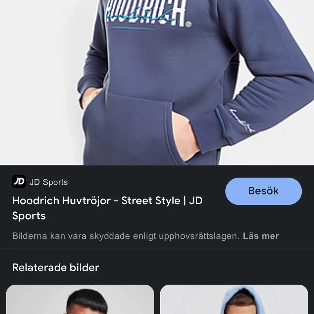 Säljer den här hoodrich hoodie som är slutsåld överallt, använd typ 3 gånger för den är för stor för mig. Kontaka för bilder. Tröjor & Koftor.