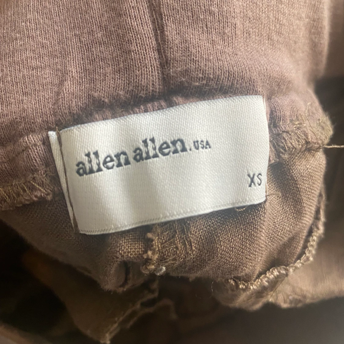 LÅGMIDJADE LINNEBYXOR - 91