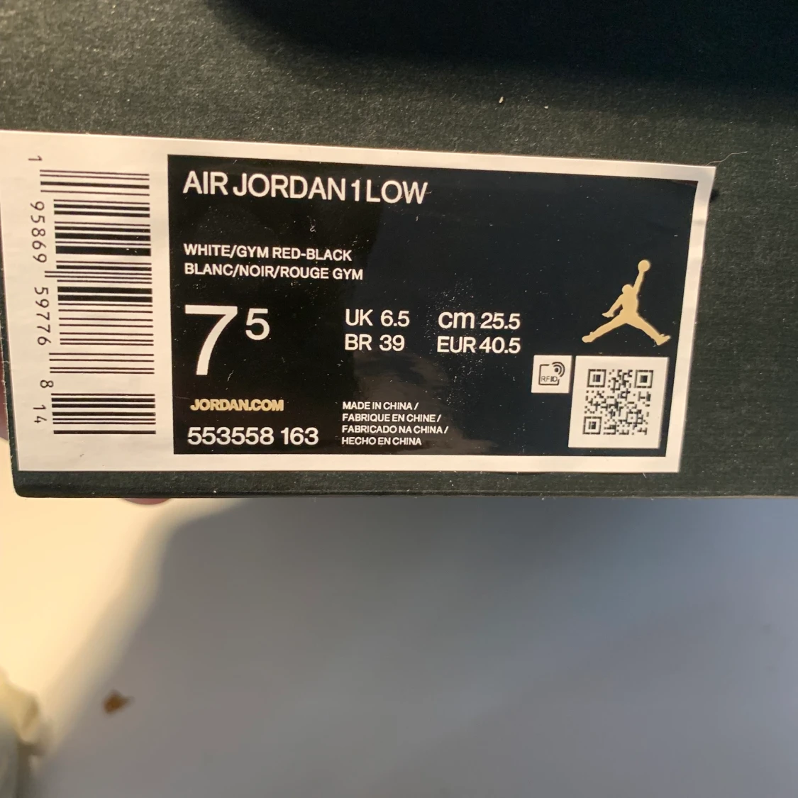 Jordan 1 low  - 91