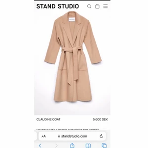 Stand Studio kappa - Strl 34 (passar även som 36.) i nytt skick, tillkommer kvitto. 
