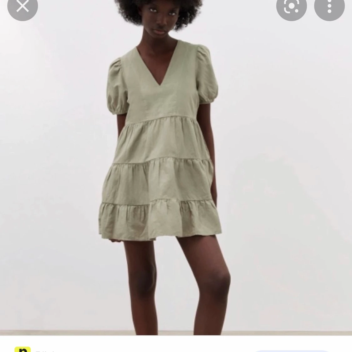 Grön klänning - 90