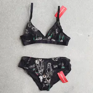 Dainty embroidered Björn Borg lingerie set. Size XS. Super adorable design. Tags still attached. (Brand new with tags)