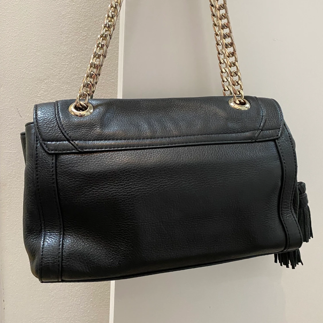 Love Moschino svart skinn väska  - 90