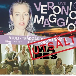 Biljetter - Säljer två konsertbiljetter till Veronica Maggio och Mares helt slutsålda konsert, den 8 juli 2022 i Göteborg. Säljer båda biljetterna samtidigt i denna annons. Skickar biljetterna via mail. Buda i kommentarerna💕