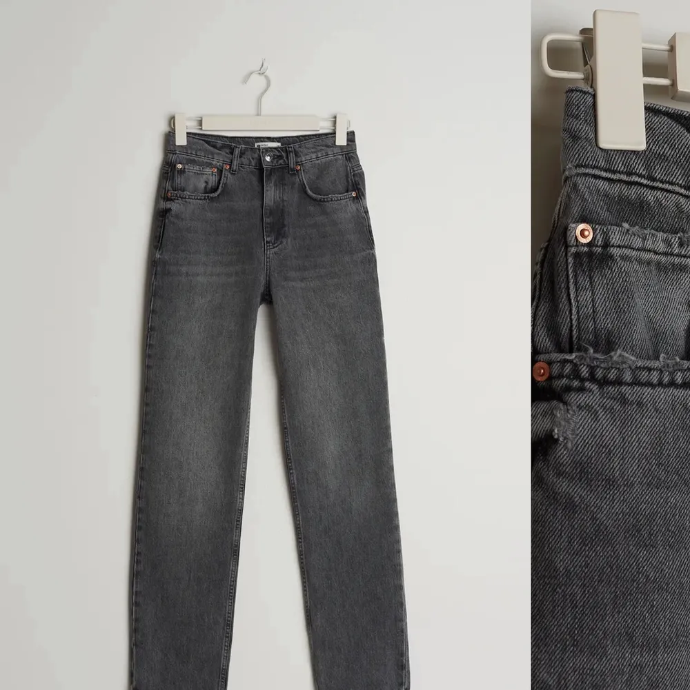 Väldigt snygga jeans från gina som är använda vid ett fåtal tillfällen och kommer tyvärr inte till användning längre.  Nypris: 599. Jeans & Byxor.
