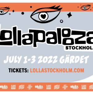 Jag säljer min biljett till Lollapalooza då jag inte kan gå längre! Säljer den nu direkt för 1000kr. 3 dagars standard biljett, 1-3juli Stockholm 2022 på Gärdet. Biljetten är 13+. Biljetten skickas elektroniskt efter swishbetalning.