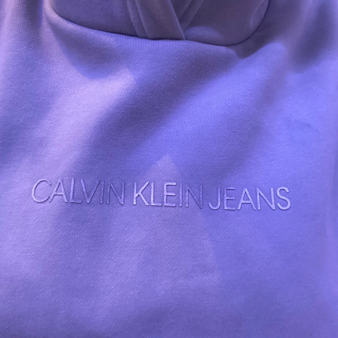 Calvin klein hoodie blå/grå  - 90