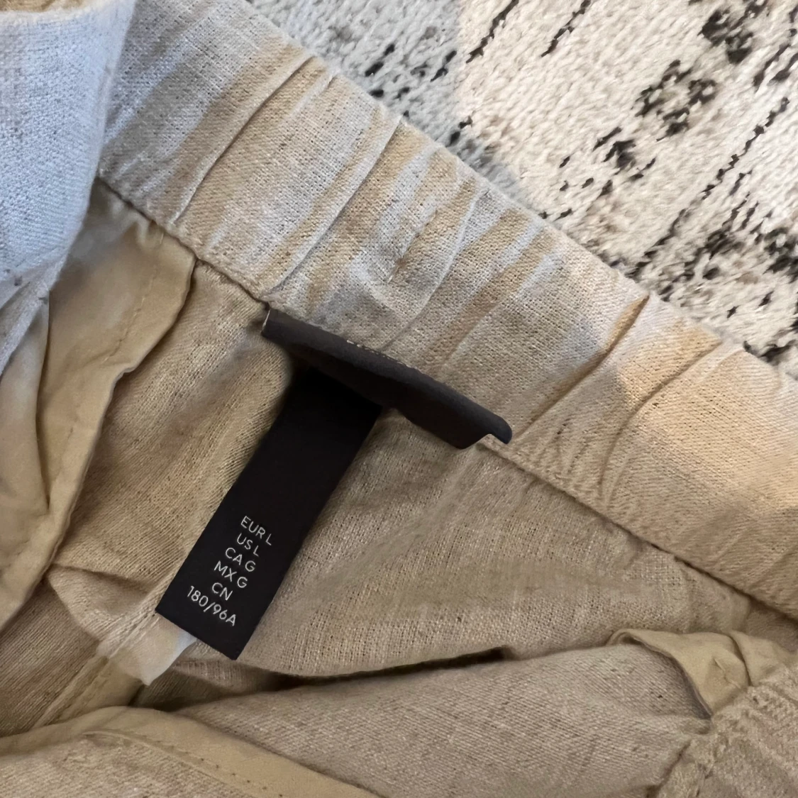 Linnebyxor herr - 90