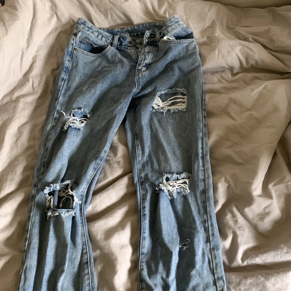 Högmidjade jeans