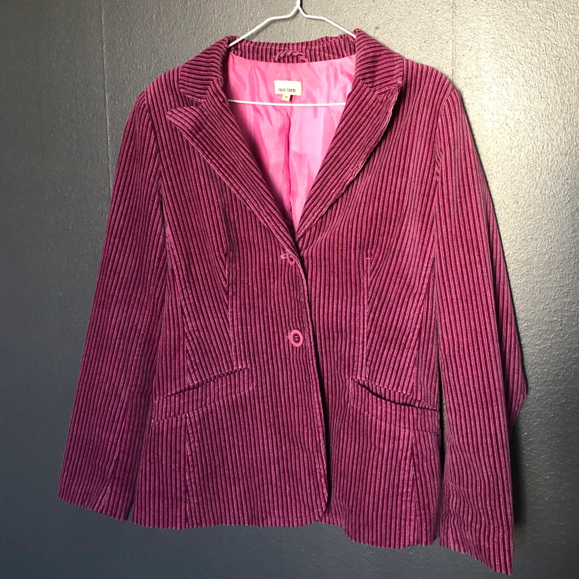 Rosa sammetskavaj  - 90