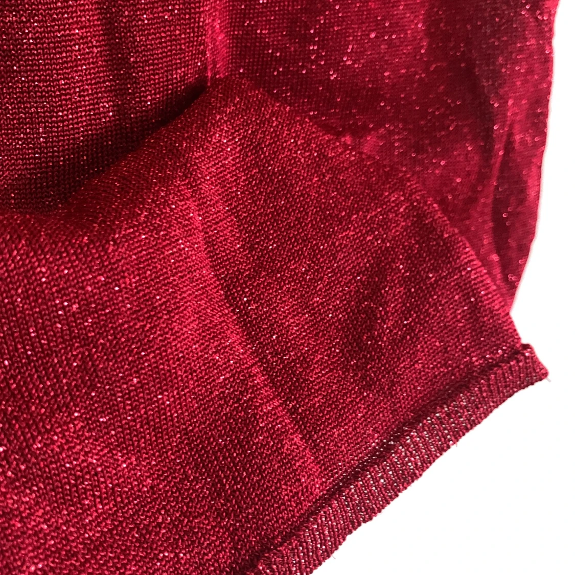 Glittrig, röd, polo - 91