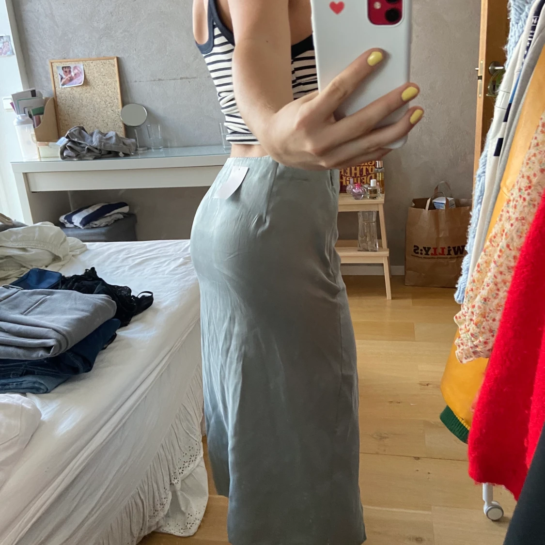 Grön långkjol - 90