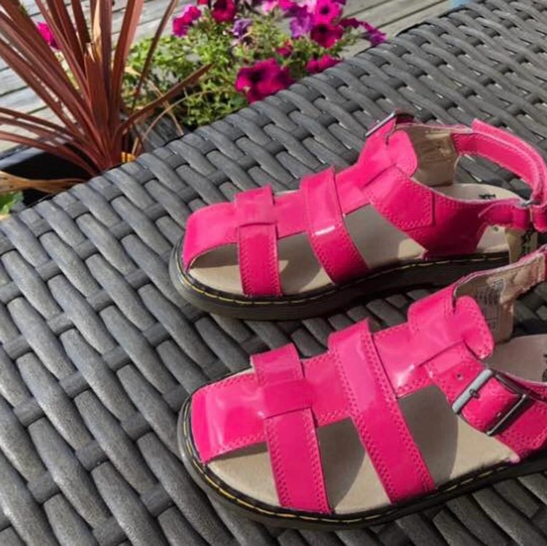 Storlek 35 rosa Dr. Martens - helt nya!  - 91