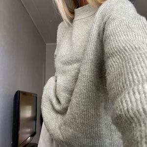 Grön stickad tröja - Stickad tröja från Vera Moda i strl L<3