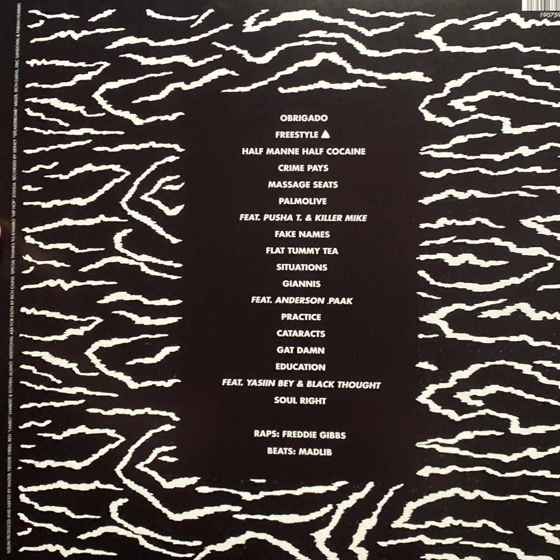 Bandana - freddie gibbs & madlib  - 90