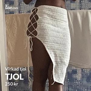 Kjol - Jätte fin vit kjol jag virkat själv🤩