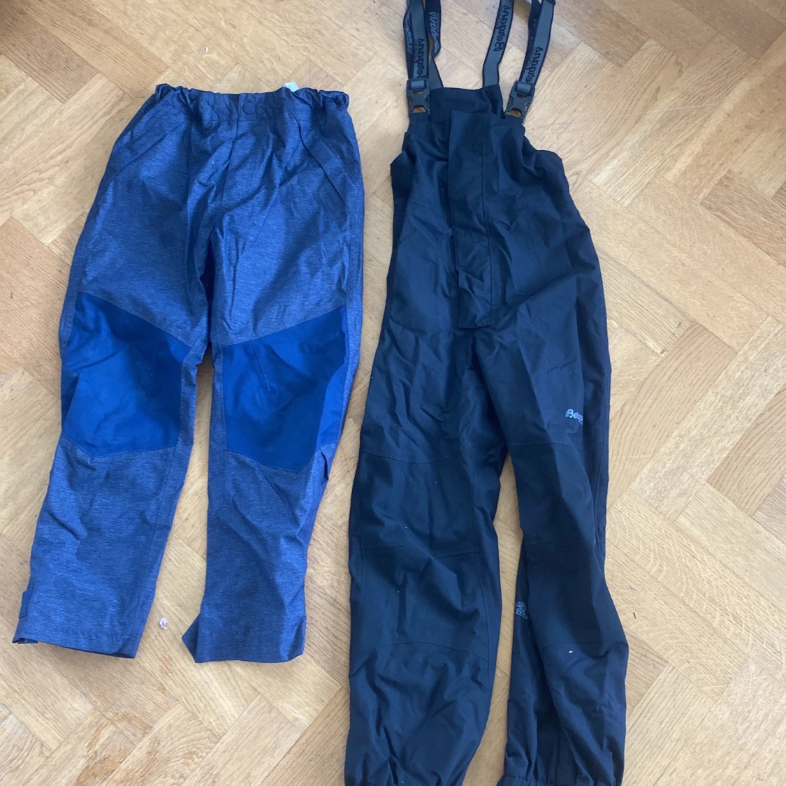 Överdrags och skidbyxor