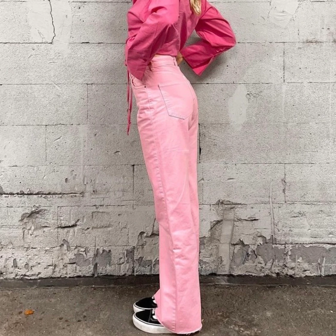 Supersnygga rosa jeans från gina! 💘 - 90