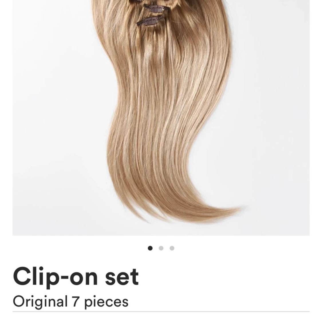 Rapunzel clip-on set  - 90