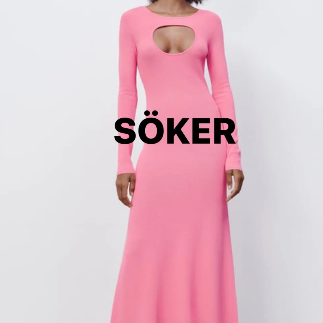 Söker denna rosa zara klänning