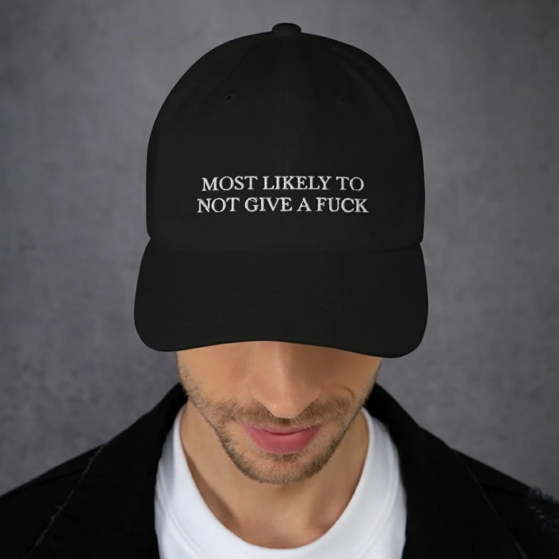 Most likely to not give a fuck cap - 90