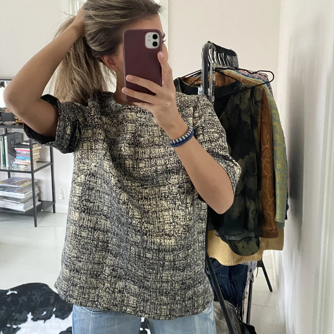 Mönstrad tshirt - 90