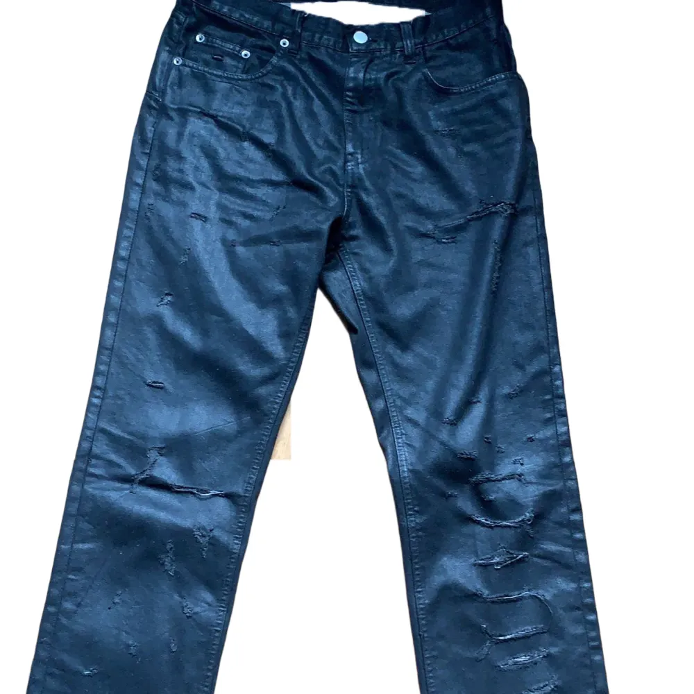 Riktigt feta rick type/dior denim i vax, skön passform. Jeans & Byxor.