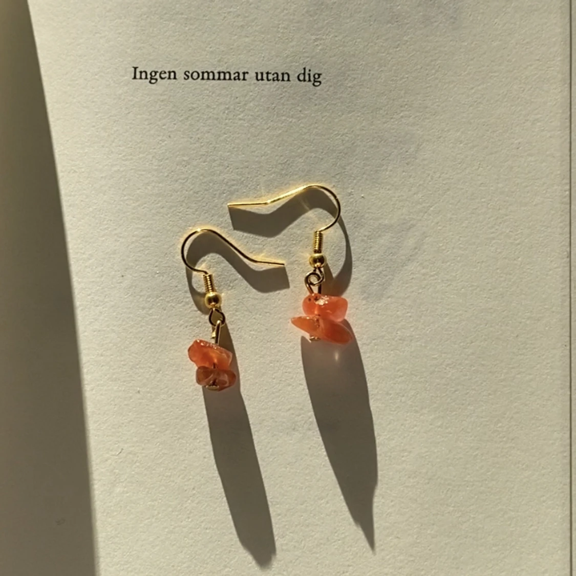 Carnelian earrings🧡