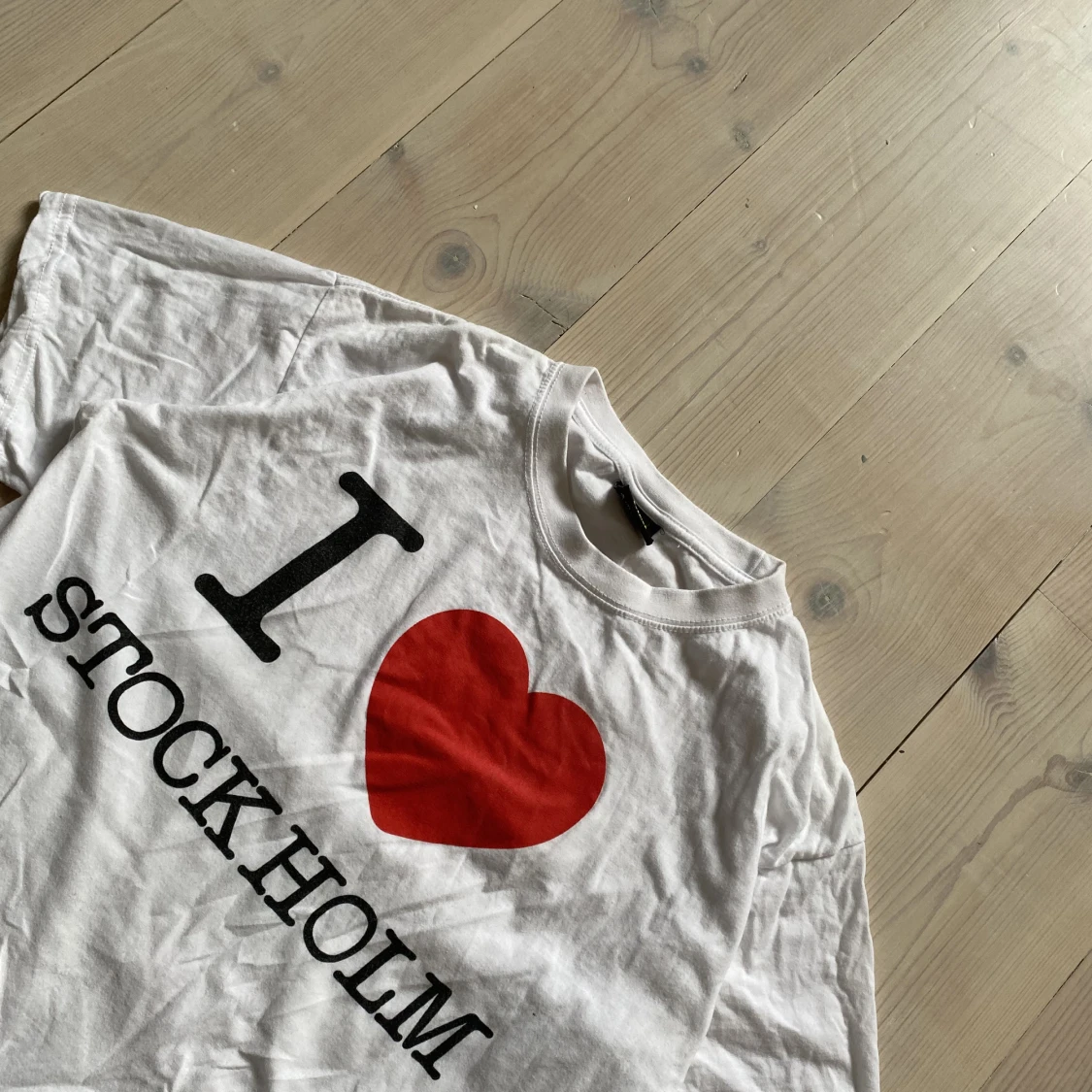 Vintage I love Stockholm T-shirt - 90