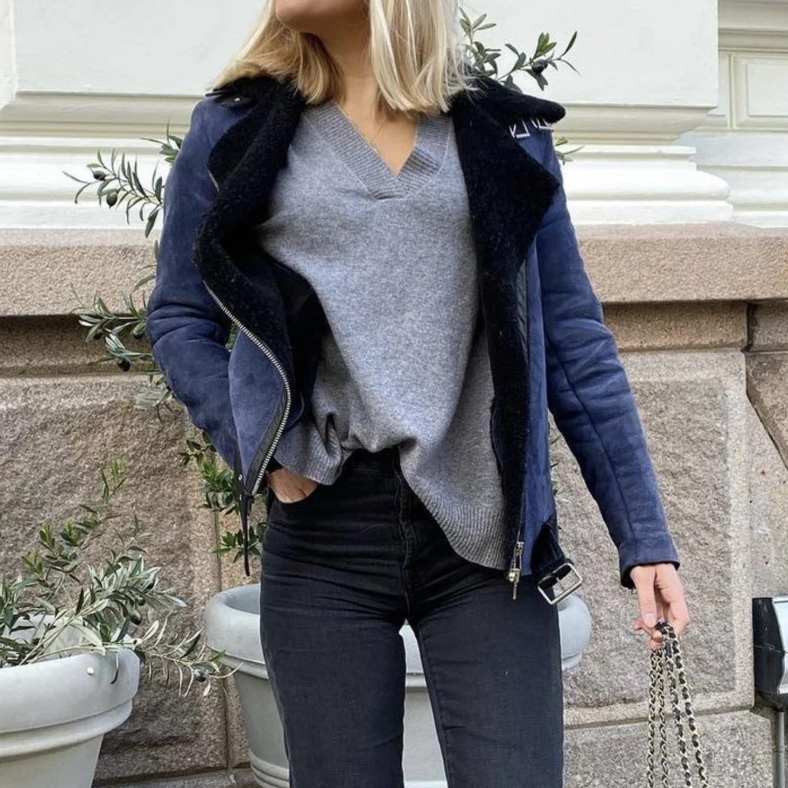 Muubaa shearling jacka