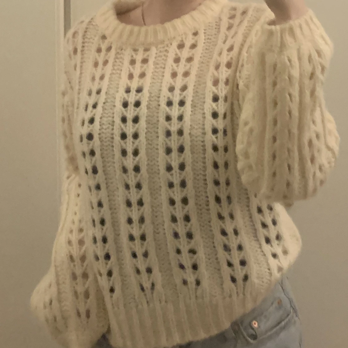 Stickad tröja 