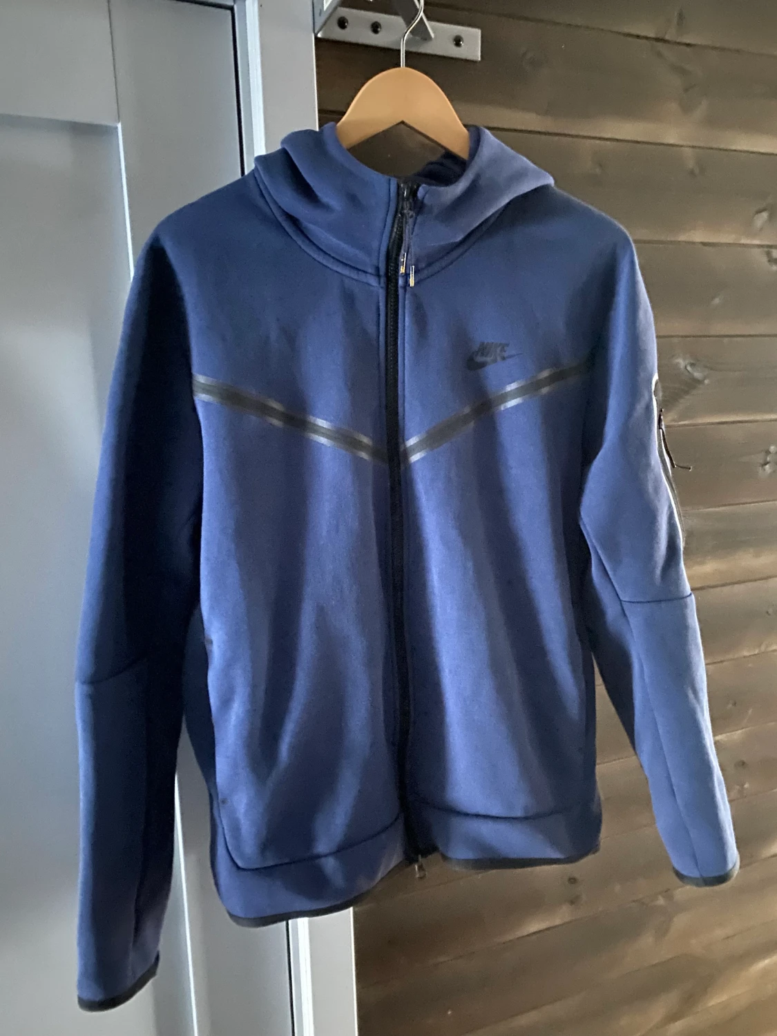 Nike tech fleece blå