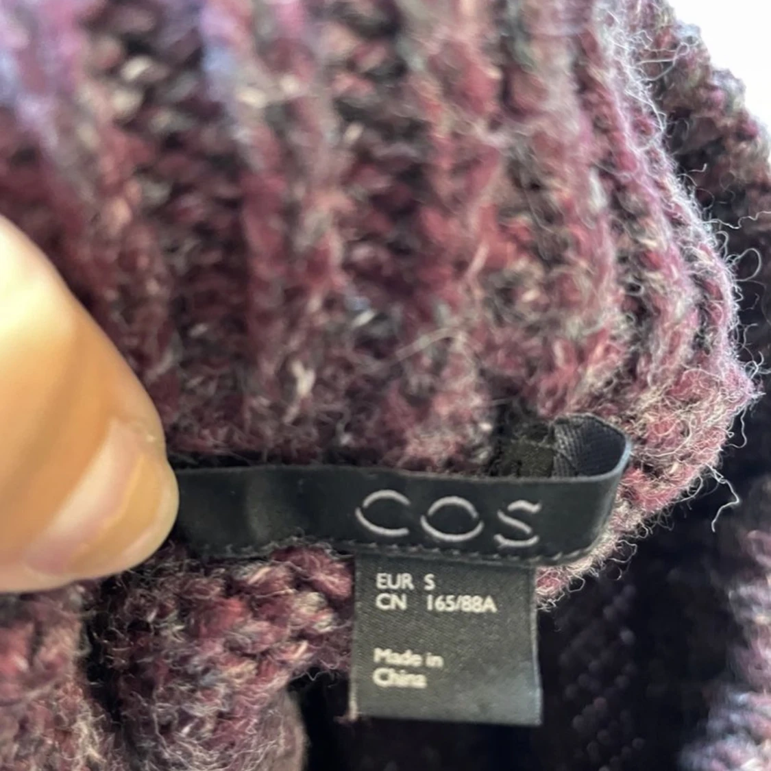 Stickad tröja cos - 91