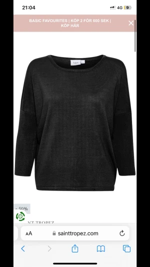 Saint Lopez tröja  - Så fina kommer inte till användning säljer både i svart och vitt 90 för en och båda för 150 kr frakten kostar 50 