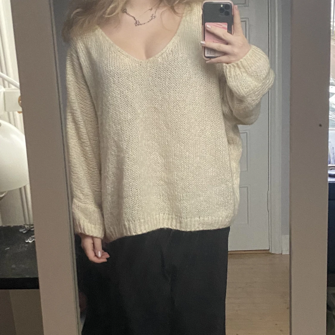 Otroligt mysig stickad tröja