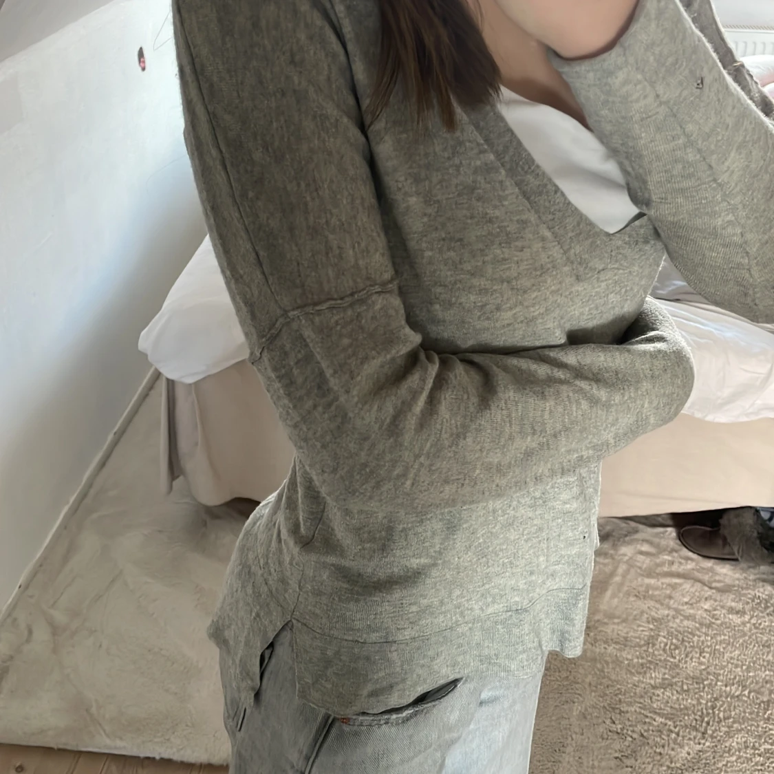 Grå tröja från hunkydory