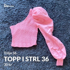 Topp i strl 36 - Rosa topp i strl 36