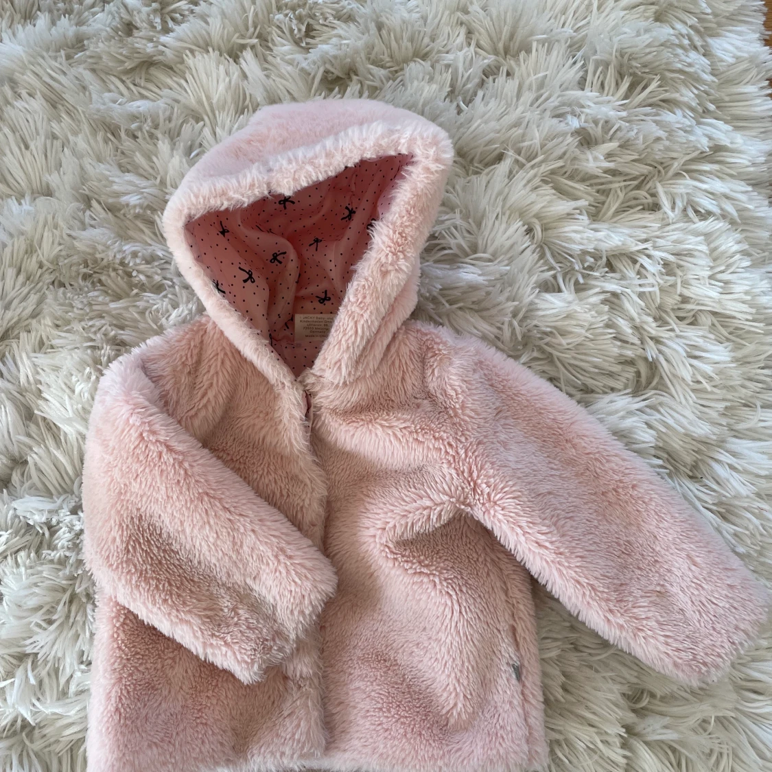 Rosa jacka barn storlek 80 - 90