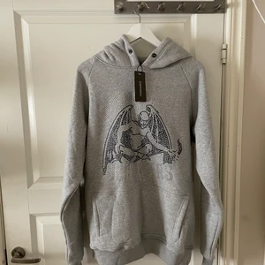 Reckless schoolars hoodie  - Splitterny me påse och tags. Säljs för 220-300$ på Grailed och jävligt efterfrågad. Storlek XL men passar perfekt för dig med L och perfekt oversized fit för dig med M
