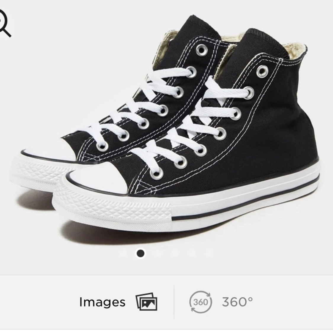 Svarta Converse - 90