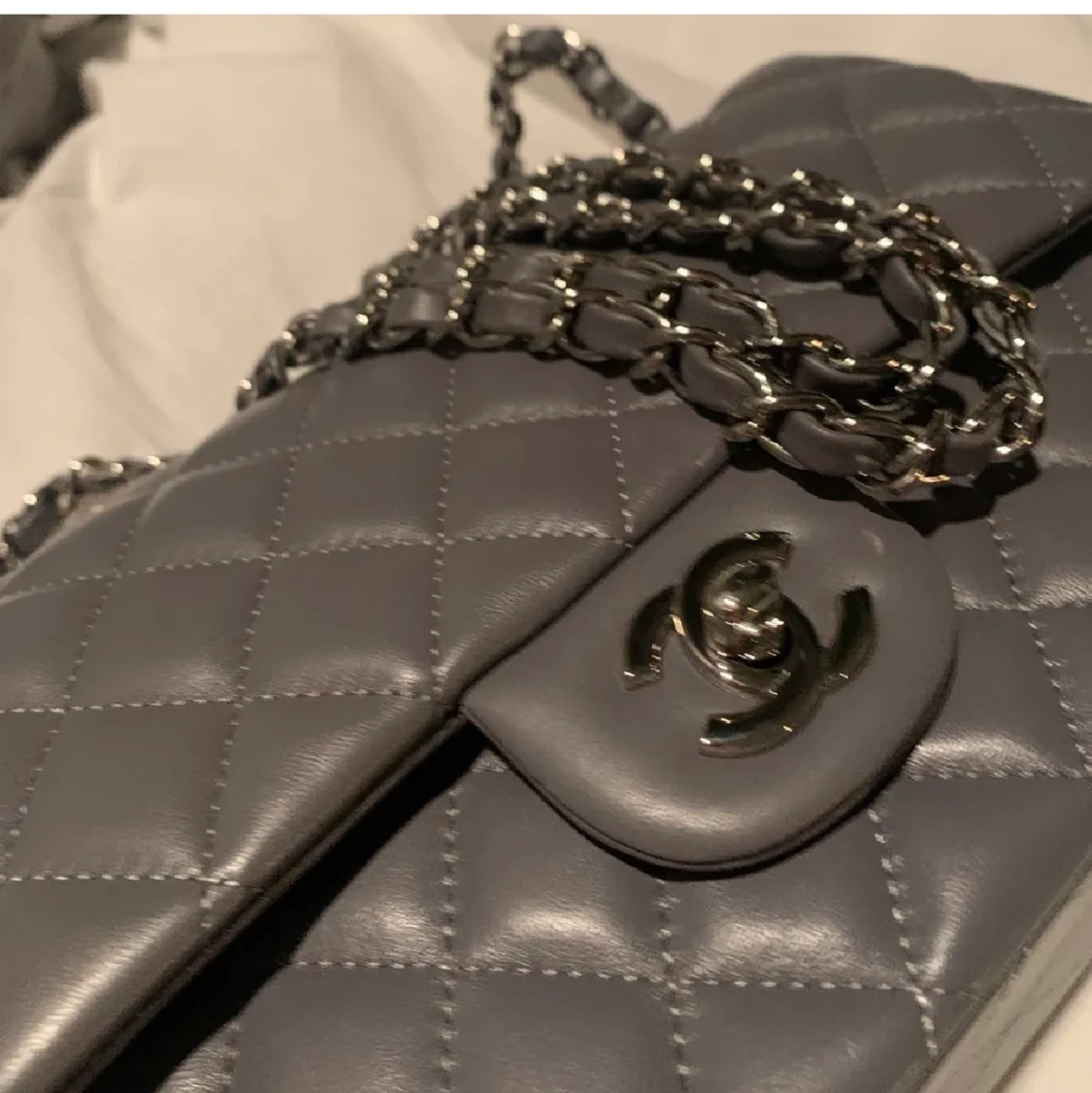 Chanel klassisk double flap väska  - 91