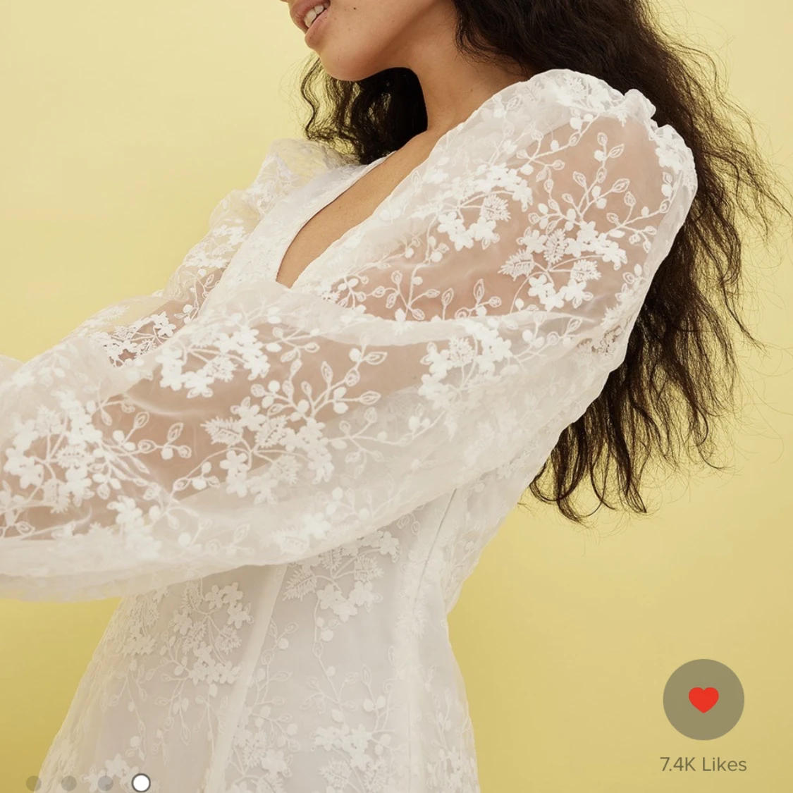 Vitklänning NA-KD - 90