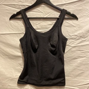 svart linne - as snyggt linne, den har extra typ runt brösten så den sitter perfekt, men ser lite skum ut på bild 😅